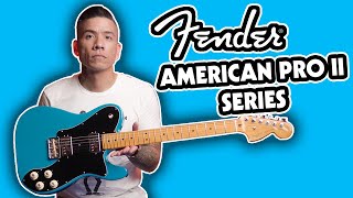 Fender American Professional II Telecaster Deluxe demo  All The Tones [upl. by Lehteb839]