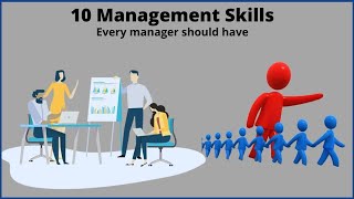 Management skills  10 Management skills every manager should have [upl. by Anuahsar]