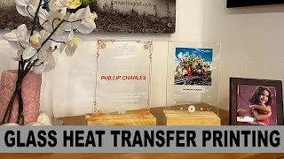 Glass Heat Transfer Printing [upl. by Ellecram921]