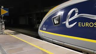 Eurostar 374 014  013 Departing Ebbsfleet on train 9163 [upl. by Devaj420]