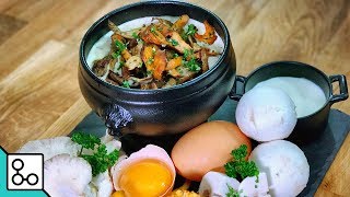 Oeufs cocotte aux champignons  YouCook [upl. by Pomfrey952]