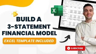 3 Statement Financial Model  Building From Scratch [upl. by Dlorag168]