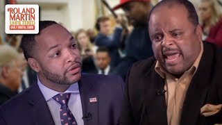 Roland Martin Panelist Battle Over Kanye GOP Efforts To Suppress Black Votes [upl. by Wilt]