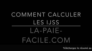 Calculer les IJSS [upl. by Sapphire]