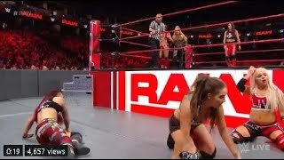 The Bella Twins amp Natalya vs Riott Squad Full Match  WWE Raw 24 September 2018 Highlights [upl. by Flower]