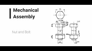 Grade 11 EGD Mechanical Assembly Bolt amp Nut [upl. by Nelo122]