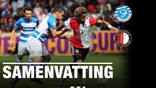 Samenvatting  De Graafschap  Feyenoord 20182019 [upl. by Atile]