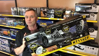 How to Assemble and Use the National Geographic NT114CF Newtonian Telescope [upl. by Liagabba845]