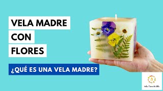 Como Hacer VELAS ARTESANALES 🌺🌿Técnica VELA MADRE [upl. by Fonville]