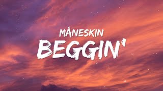 Maneskin  Beggin Lyrics [upl. by Divad]