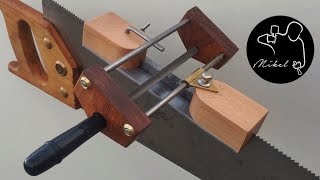 Filer Guide for HandSaws How to make [upl. by Yelwar]