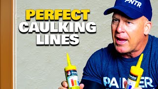 PERFECT lines with caulking and tape [upl. by Ytisahc]