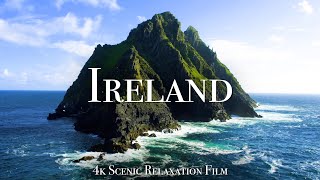 Ireland 4K  Scenic Relaxation Film With Calming Music [upl. by Merlin]