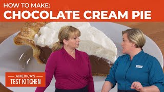 How to Make Chocolate Cream Pie with our Foolproof AllButter Pie Dough [upl. by Burns]