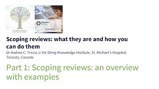 Scoping reviews an overview with examples [upl. by Blaise]