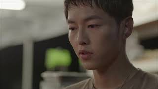 Captain Yoo confesses his love to Kang  Descendants of the Sun Ep14 [upl. by Ginnie]