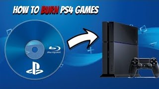 How To Burn PS4 Games to Disc [upl. by Nnylyrehc]