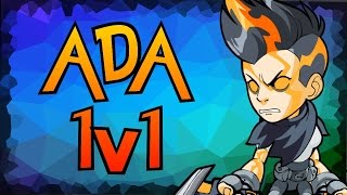 ADA 1v1 Gameplay ♦ Brawlhalla Diamond Level [upl. by Clance523]