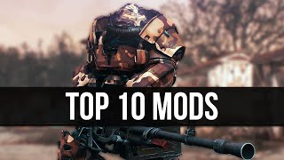 The Top 10 BEST Fallout 4 Mods of 2021 [upl. by Ennairak52]