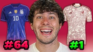 I Ranked Every 2022 World Cup Kit [upl. by Erbes]