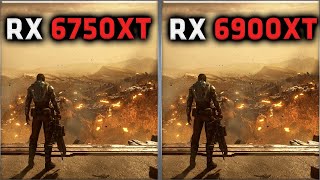 6750 XT vs 6900 XT Benchmark – 59 Tests [upl. by Oiromed]