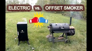 Can you ACTUALLY taste a difference between an Electric and an Offset Smoker [upl. by Lupiv594]