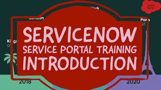 1 ServiceNow Service Portal Training  Introduction [upl. by Aikehs]