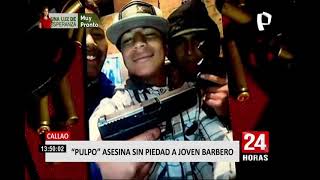 Callao “El pulpo” peligroso sicario de 19 años asesinó a barbero a balazos [upl. by Newel]