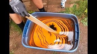 HOW TO HYDRO DIP USING SPRAY PAINT [upl. by Hui]