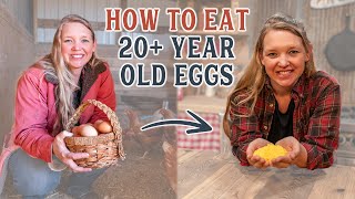 How I Store Eggs for 20 years no canning required [upl. by Pedrick]