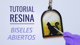 TUTORIAL GUÍA RESINA Cómo trabajar con biseles abiertos [upl. by Ateekahs]