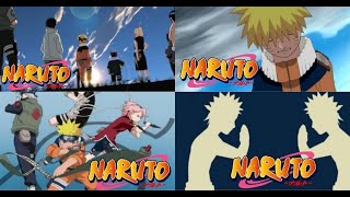 Naruto  Openings 19  All versions HD  60 fps [upl. by Tips]