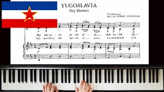 National Anthem of Yugoslavia Hej Slaveni [upl. by Aidnic]