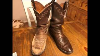 Restoring Cowboy Boots [upl. by Danice]