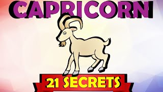 Capricorn Personality Traits 21 SECRETS [upl. by Caffrey]